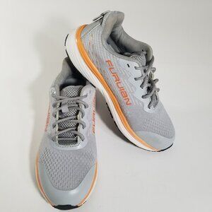 Furuian Women's Steel Toe Tennis Shoes Gray Size 7.5 Comfort Activewear Trainers